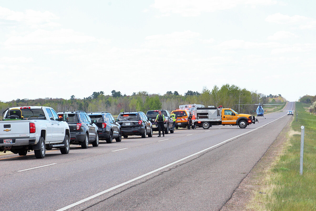 Hwy. 53 motorcycle crash